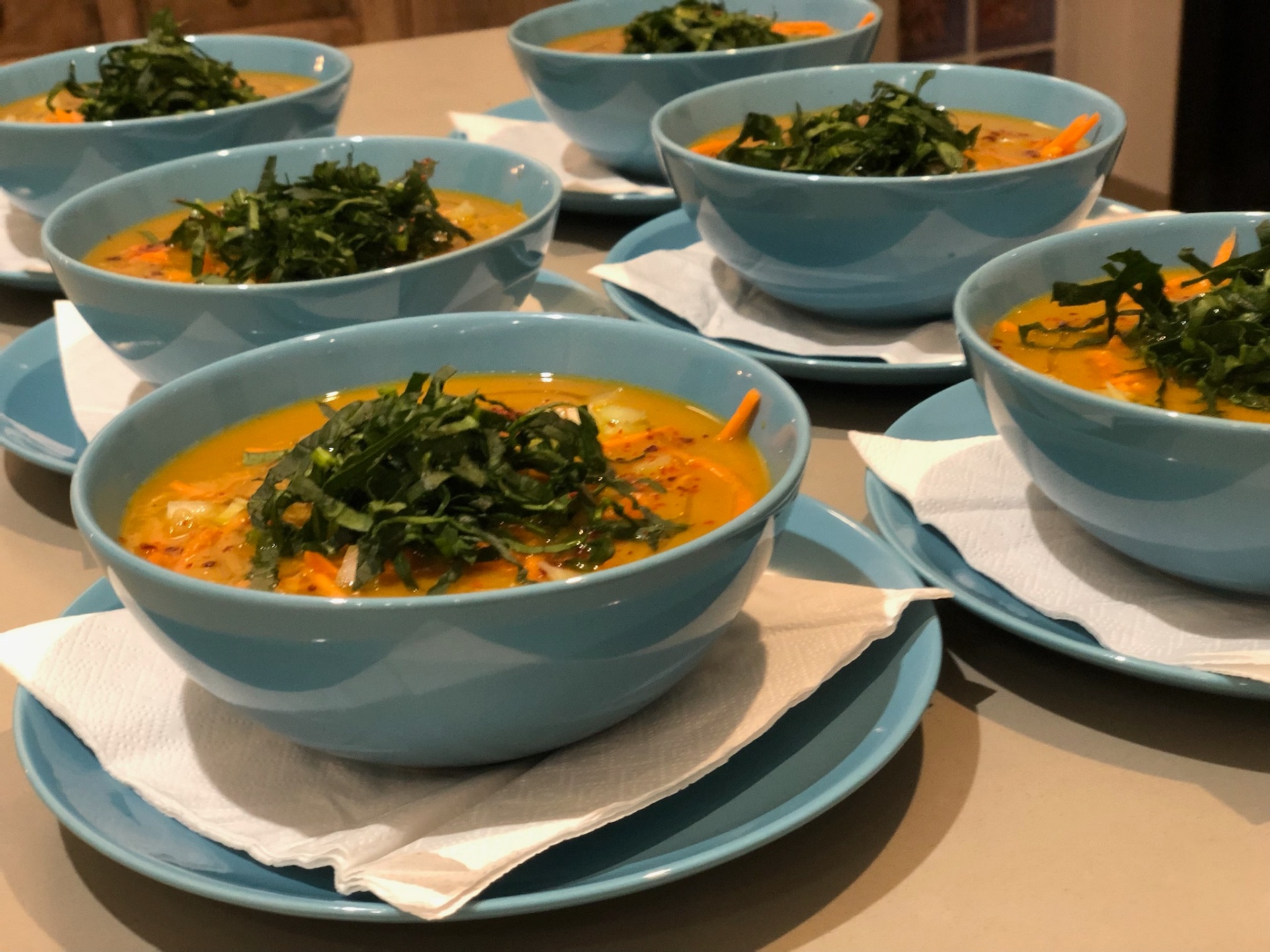 Beautifully plated healthy meals